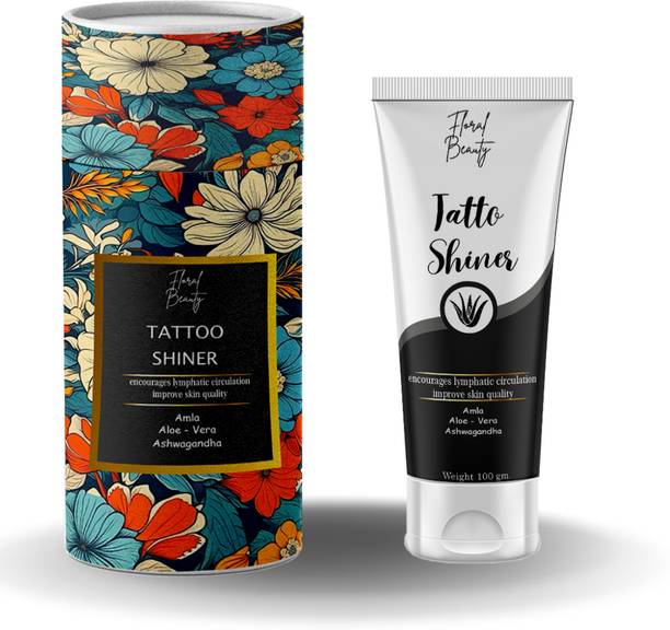 FLORAL BEAUTY tattoo shiner for skin whitening and lightening