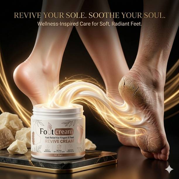 SENOVA Soft Feet Repair Cream for Cracked Heels and Dry Skin