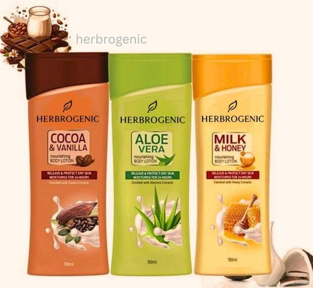 herbrogenic Daily Use Body Lotion Combo | Pack of 3