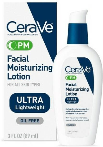 CeraVe PM Facial Moisturizing Lotion Ultra Lightweight ...
