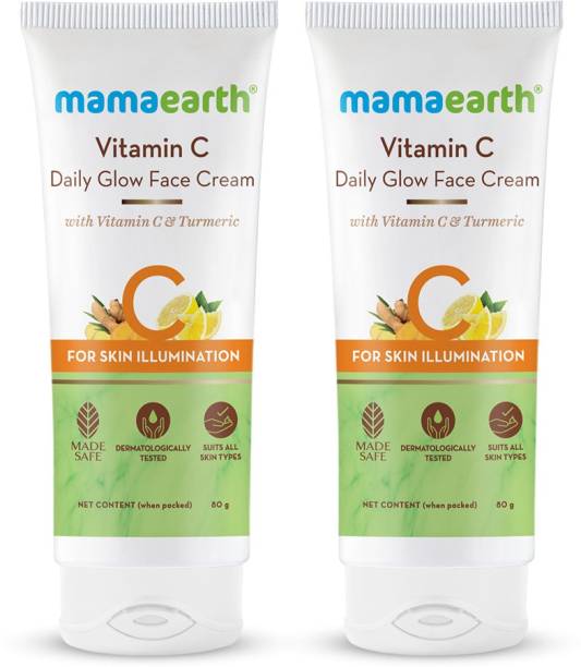 Mamaearth Daily Glow Face Cream With Vitamin C & Turmeric for Skin Illumination
