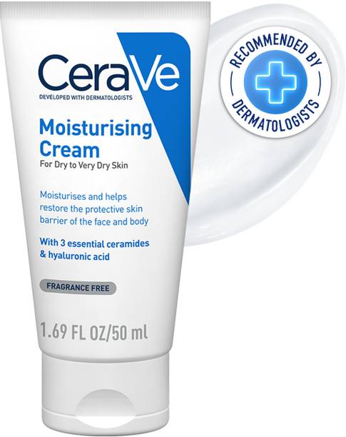 CeraVe Moisturizing Barrier Repair Cream with Ceramides & Hyaluronic Acid
