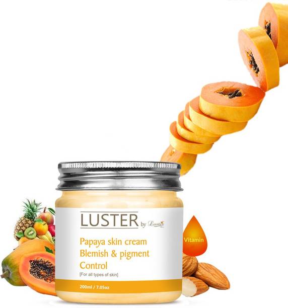 Luster Papaya Blemish & Pigment Control Skin Face Cream, For Women & Men