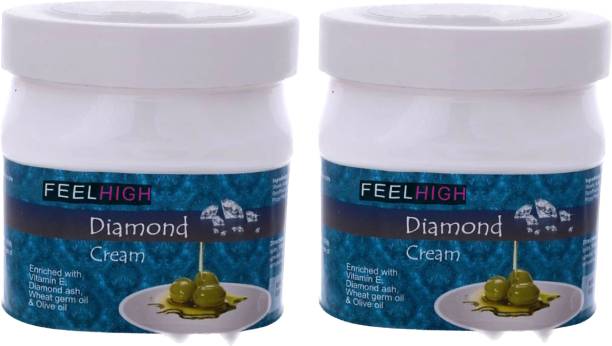 feelhigh Diamond Cream Enriched with Vitamin E, Diamond...