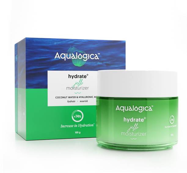 Aqualogica Hydrate+ Gel Moisturizer with Coconut Water & Hyaluronic Acid for Deep Hydration