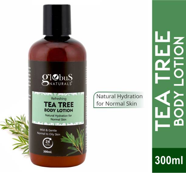 Globus Naturals Refreshing Tea Tree Body Lotion For Natural Hydration
