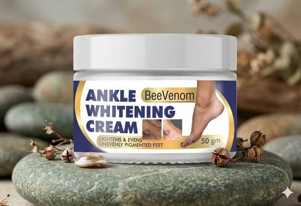 Bee Venom Ankle Whitening Cream for Dark Ankles Knees Elbows | Tan Removal Pack of 1