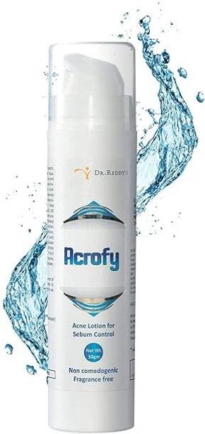 Acrofy Moisturizer for Acne-Prone Skin | Sebum Control Formula | Oil-Free Matte Effect