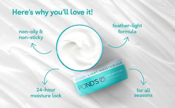 POND's light moisturiser non-oily fresh feel 100ml