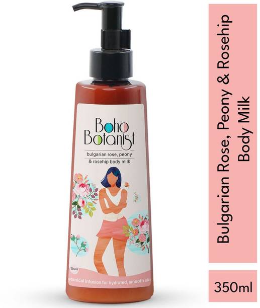 Boho Botanist Bulgarian Rose, Peony & Rosehip Body Milk