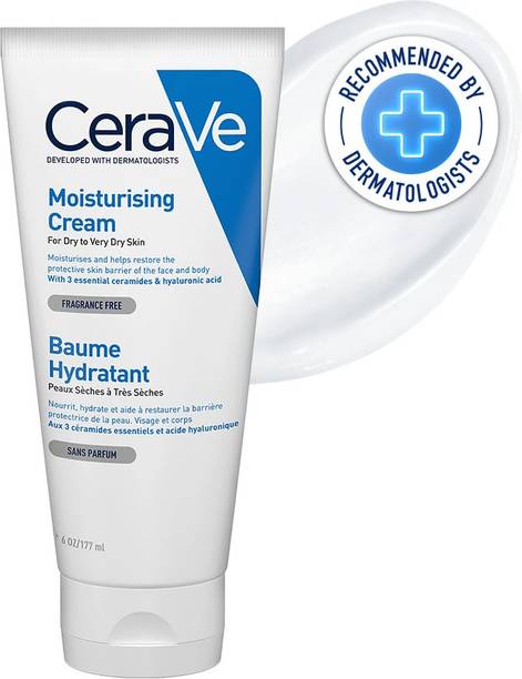 CeraVe Moisturizing Barrier Repair Cream with Ceramides & Hyaluronic Acid