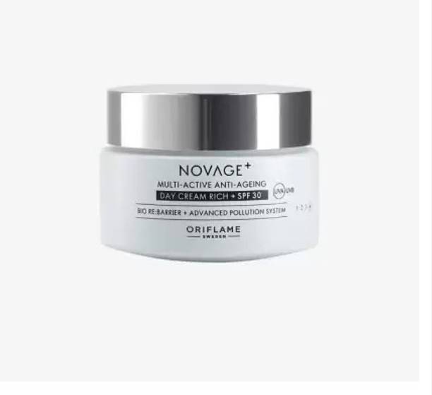 Oriflame novage multi action anti ageing day cream