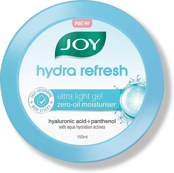 जॉय Hydra Refresh Ultra-Light Gel, Oil Free Moisturiser for Face & Body