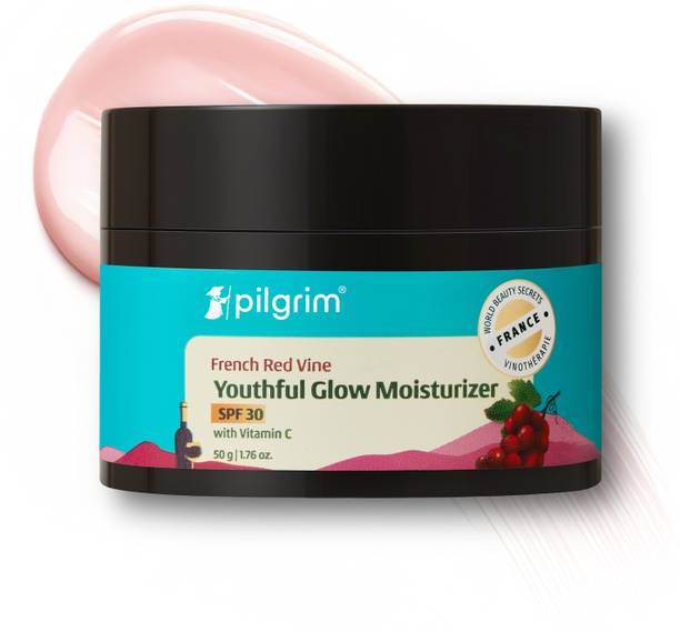 Pilgrim Red Vine Face Cream with SPF 30 for Anti-Aging & Sun Protection