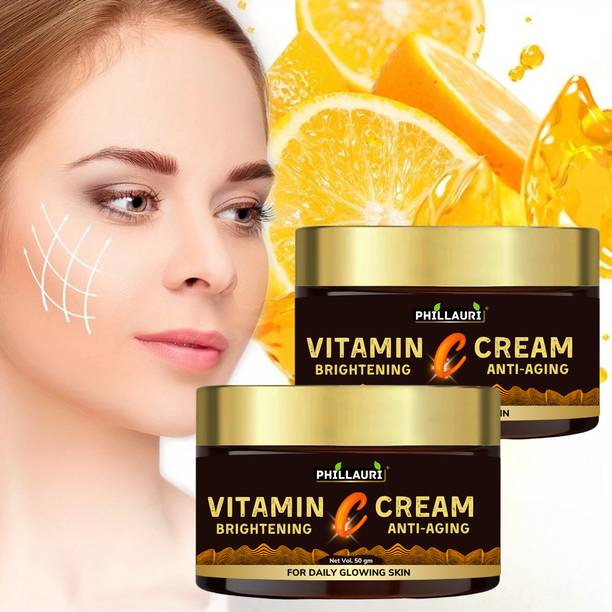 Phillauri Lightweight Face Cream with Vitamin C & Natural Hydration for All Skin Types