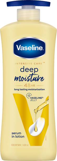 Vaseline Deep Moisture Serum In Lotion |Enriched with Glycerin for Nourished Soft Skin