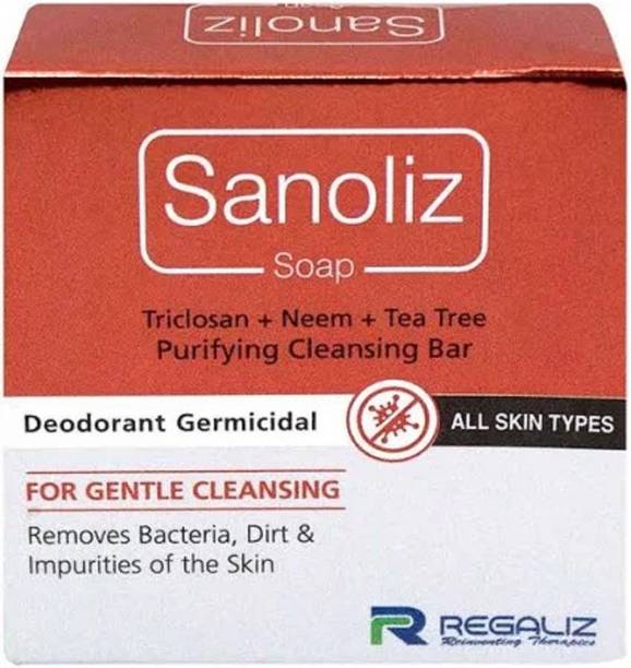 Regaliz SANOLIZ SOAP PACK OF 4X75g