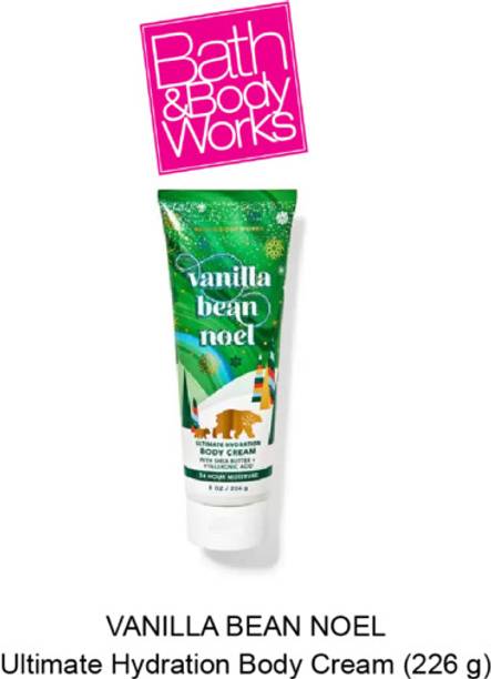 BATH & BODY WORKS VANILLA BEAN NOEL BODY CREAM 226 G