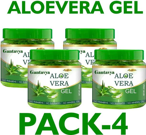 Gantavya Ayurvedic Aloevera Gel with Natural Ingredients
