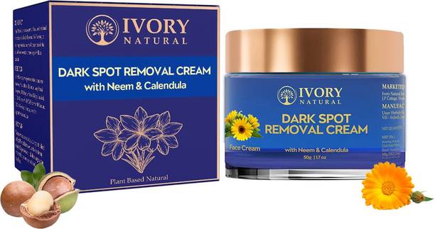 Ivory Natural Dark Spot Removal Face Cream - For Flawless, Glowing Skin - Removes Blemishes