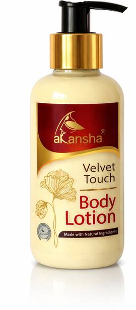 AKANSHA Velvet Touch Natural Deep Nourishing Body Lotion