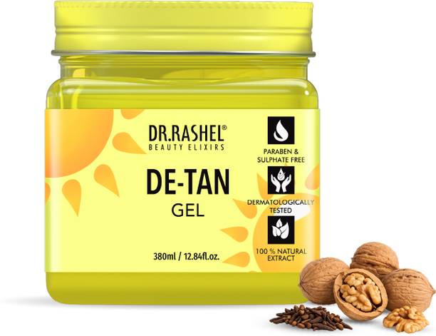 DR.RASHEL De-Tan Gel for Face & Body | Removes Sun Tan, Brightens Skin & Restores Tone