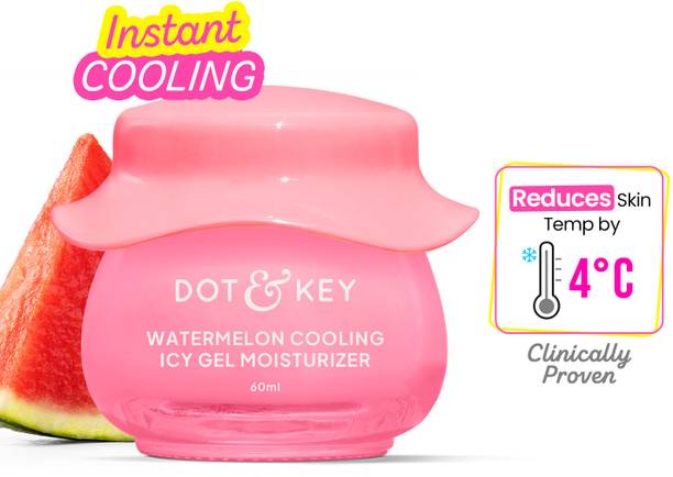 Dot & Key Watermelon Cooling Icy Gel Moisturizer,Instantly Cools Skin,With Hyaluronic