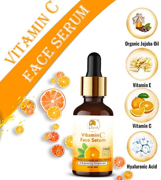 Sipradh VitaminC Face Serum Advance Radiance Booster skin Brightening Face Glowing Serum