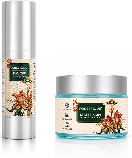 FORESTiQUE' Silicone Free Matte Moisturizer & Balm To Water Makeup Remover