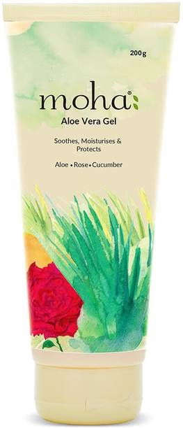 Moha AloeVera Gel enriched With Rose and Cucumber 200gm