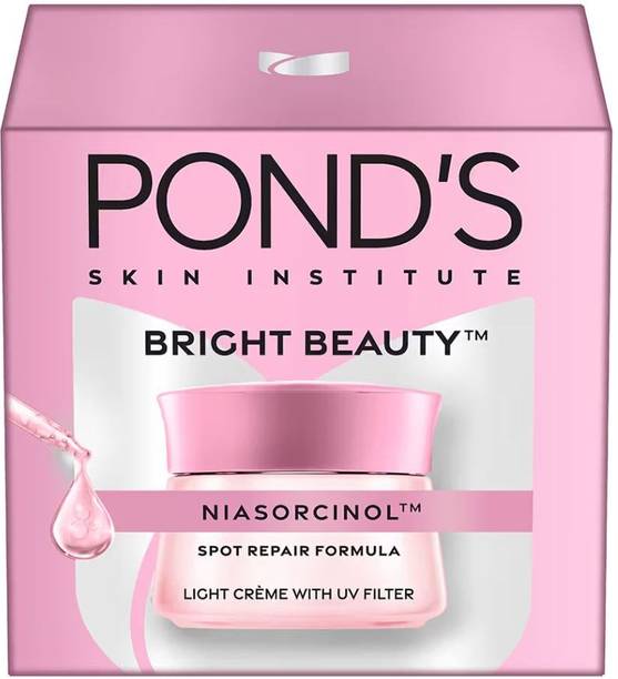 POND's Bright Beauty Light Cream with UV Filter, Fades Dark Spots, Brightens Skin