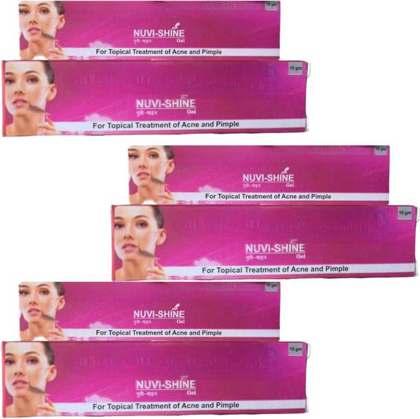 DOOMSDAY NUVI-SHINE GEL FOR CONTROL ACNE & PIMPLE SKIN PACK OF 15g x 3