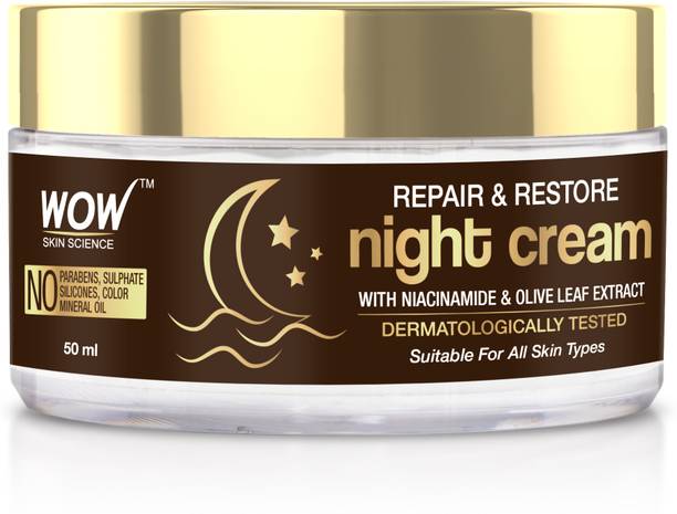 WOW SKIN SCIENCE Repair & Restore Night Cream | Repairs Skin Damage|Fights Skin Aging
