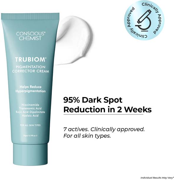 Conscious Chemist Pigmentation Removal Cream | Kojic acid & Azelaic Acid | Reduces Dark Spots