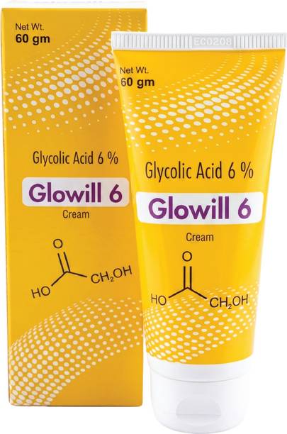 GLOWILL Glycolic Acid 6% Face Cream - Anti-Acne & Hyperpigmentation