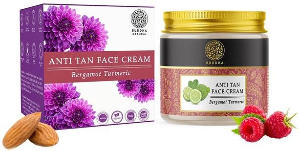 buddha natural Anti Tan Face Cream - For Skin Glow, Removing Tan & Dark Spots