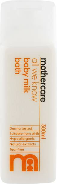 Mothercare all we know baby milk bath
