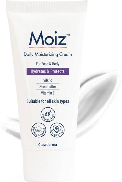 Moiz Daily Moisturizing Cream | Face & Body| Sensitive Skin | Shea Butter, Vitamin E
