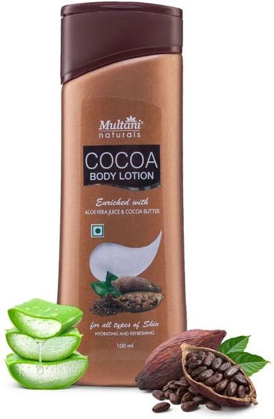 Multani Natural Cocoa Butter & Aloevera Body Lotion | Nourish & Moisturize -