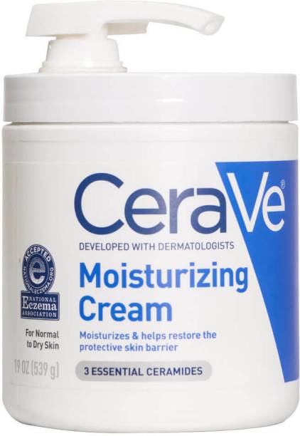 CeraVe Moisturizing Cream with 3 Ceramides Daily Face, ...