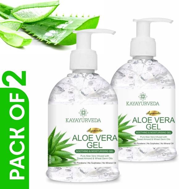 KAYAYURVEDA Pure Aloe Repairing & Soothing Aloe Vera Gel for Face & Body