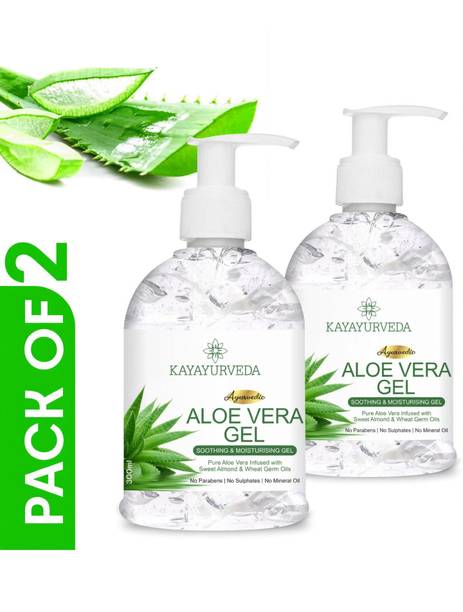 KAYAYURVEDA Pure Aloe Repairing & Soothing Aloe Vera Gel for Face & Body