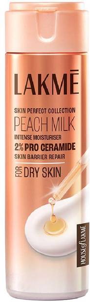 Lakmé Peach Intense Moisturiser 2% Pro Ceramide, Skin Barrier Repair | All Skin Types