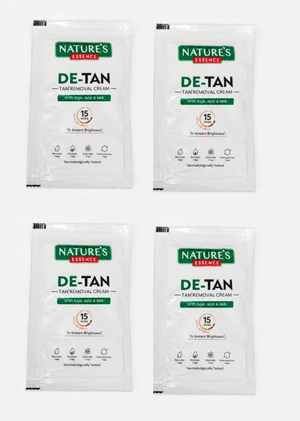 NATURE'SESSENCE De-tan Tan Removal Cream Pack of 4