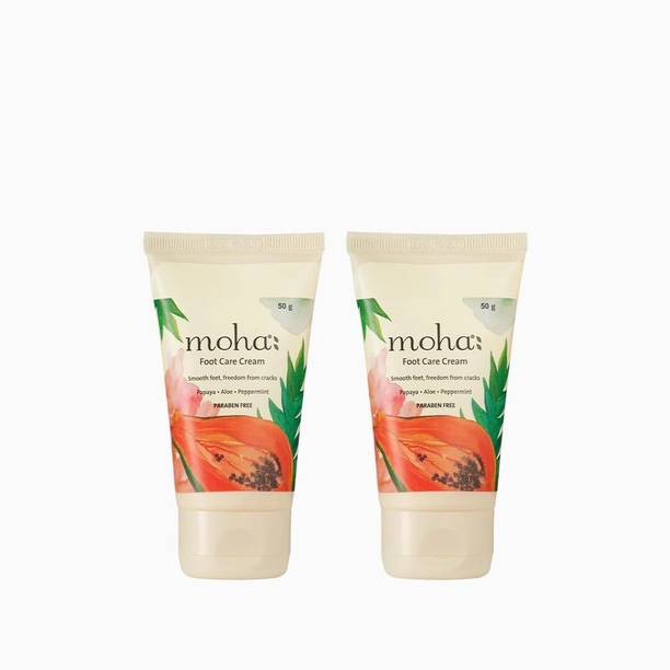 Moha Herbal Foot Care Cream For Rough, Dry and Cracked Heel Repair Cream (Pack of 2)