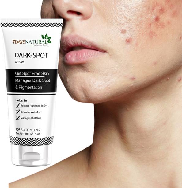 7 Days Dark Spot Remover Cream, Pimple Marks, Acne Scar, Pigmentation & Blemish Removal