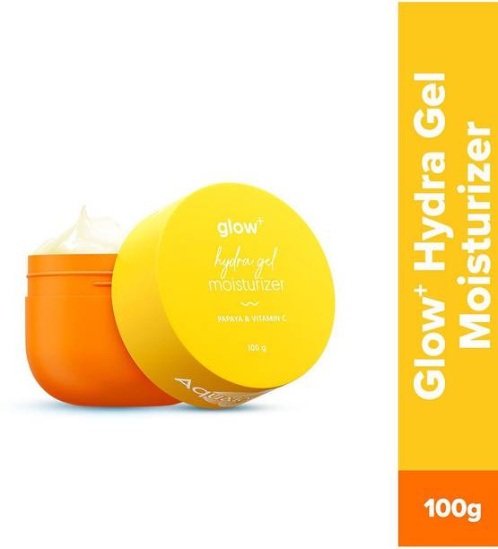 Aqualogica Glow+ Hydra Gel Moisturizer with Vitamin C & Papaya Non Sticky & Quick Absorbing