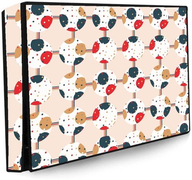 Wacky 43 Inch Led TV Cover Waterproof with Transparent Polyethene Layer for 43 inch Thomson, KODAK, Sony, Samsang, Mi Led TV Cover  - Led-43-K-Football