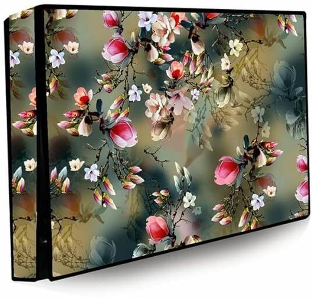 BHOLA PARVATI Printed LED Cover for 32 Inch (Green) for 32 inch Printed  - 32 Inch Led Cover