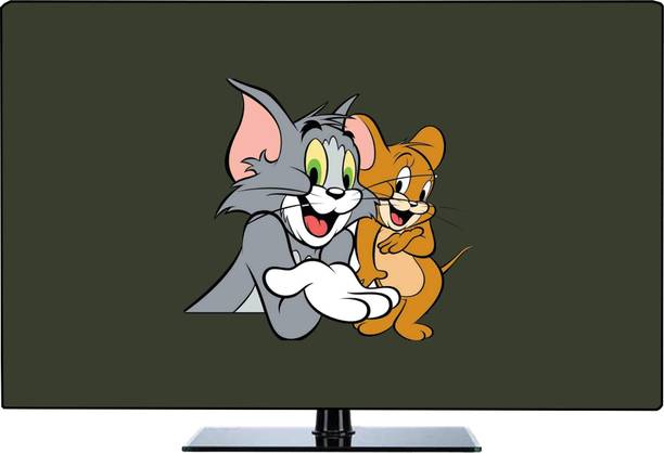 KVAR Two Layer Waterproof & Dustproof LED/LCD TV Montor cover for 43 inch LED/LCD TV, LED/LCD MONITOR  - KLEDST21Green24INA05